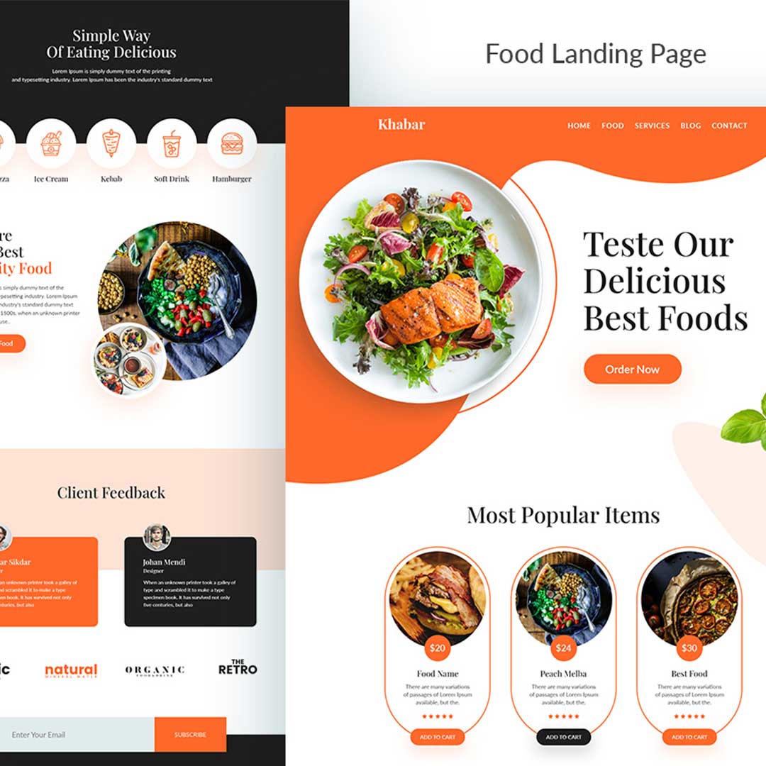 Landing Page